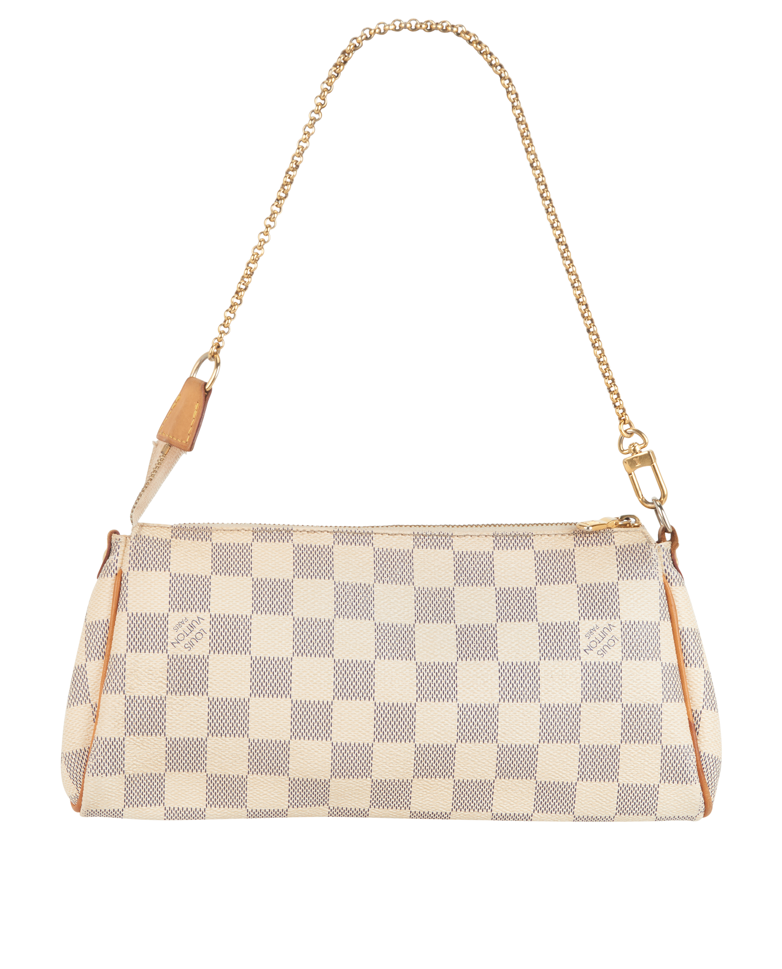 Eva Clutch, &pound;420, Handbags, White, Canvas, Back view